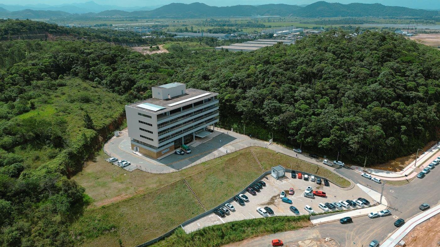 ELUME Innovation Center aerial view